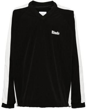 Rhude Raven Pull Over - Black