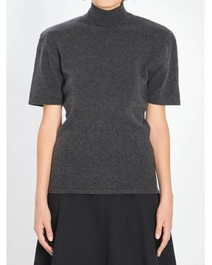 Jacquemus Wool-Cashmere Jumper - Black
