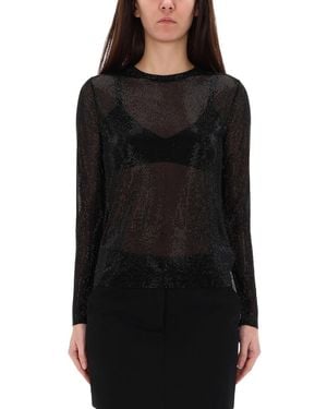 MICHAEL Michael Kors Recycled Viscose Top - Black