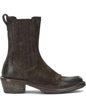 Moma "Dallas 50Mm" Cowboy Boots - Brown