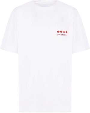 Givenchy Logo Cotton T-Shirt - White
