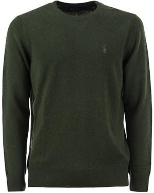 Polo Ralph Lauren Pure Wool Crew-Neck Sweater - Green