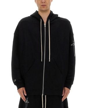Champion x Rick Owens Jumbo Jason's Hoodie - Black