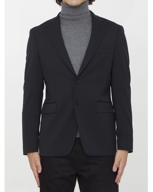 Tonello Single-Breasted Jacket - Blue