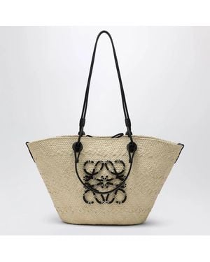Loewe Medium Anagram Basket Bag - Natural