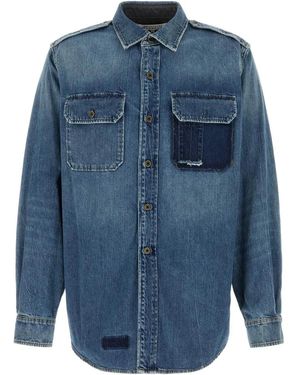 Maison Margiela Denim Shirt - Blue