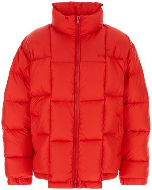 Vetements Cut-Up Puffer Jacket - Red