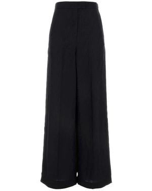 Fendi Silk Pants - Blue