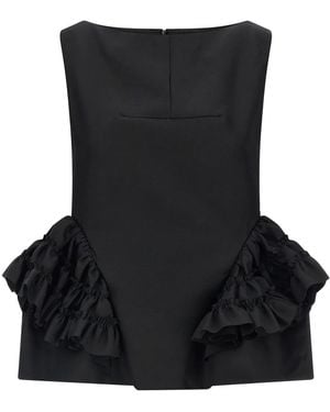 Dries Van Noten 'Casey' Top - Black