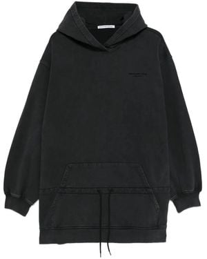 Alexander Wang Mini Dress With Hood - Black