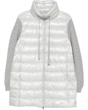Herno Polyamide Long Parka - White