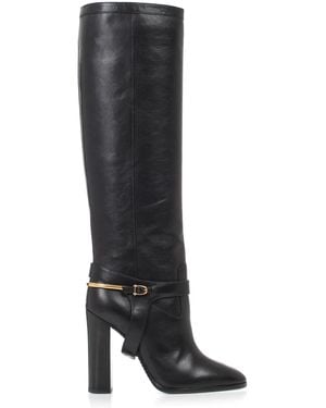 Celine Boots 110 Heel - Black
