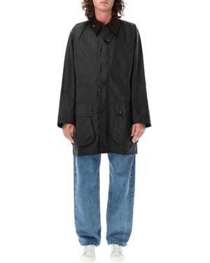 Barbour Classic Northumbria Waxed Jacket - Black