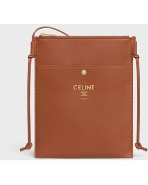 Celine Sharp Pouch - Brown