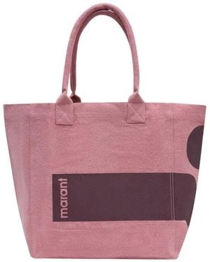 Isabel Marant Yenky Ga Shopper Bag - Purple
