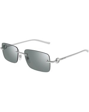 Gucci Metal Sunglasses - Metallic