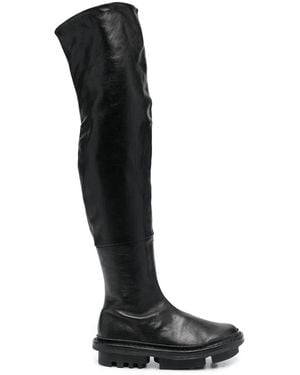 Trippen Stage Boots With Side Zip - Black