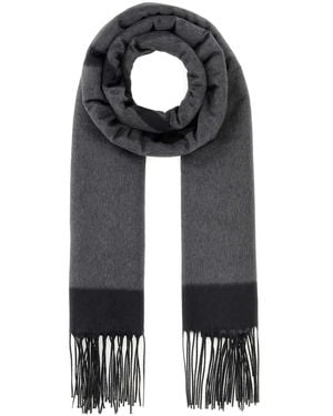 Saint Laurent Large Ysl Jacquard S - Black