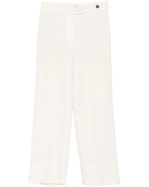 Brunello Cucinelli Cigarette Pants - White