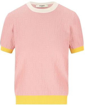Fendi Sweaters _Co Se Pa Ea - Pink