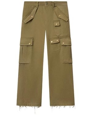Isabel Marant Josine Cargo Trousers - Green