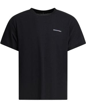 Montbell "Wickron T Zero Point Crack" T-Shirt - Black