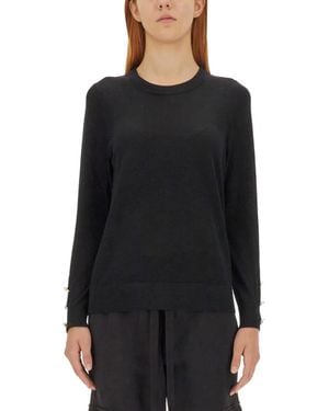 MICHAEL Michael Kors Wool Jersey - Black