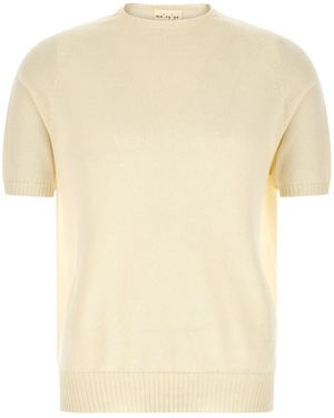 Ma'ry'ya Cotton Sweater - Natural