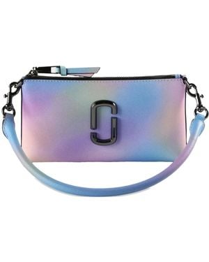 Marc Jacobs The Snapshot Airbrush Clutch - Blue