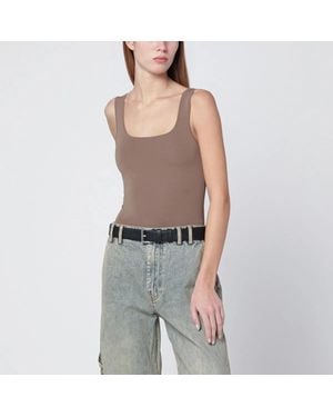 Entire studios Light Viscose-Blend Top - Grey