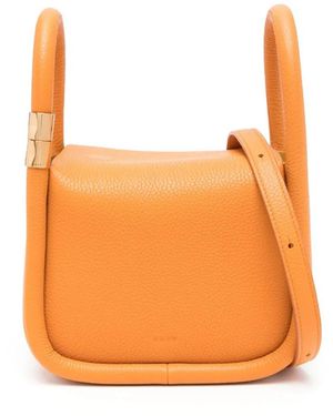 Boyy Wonton 20 Pebble Leather Handbag - Orange