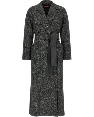 Max Mara 'Eroso' Coat - Black