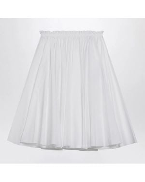 Ami Paris Cotton Skirt - White