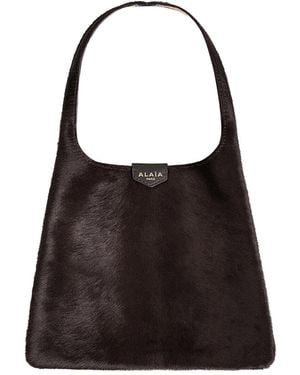 Alaïa Alaia Mini Borsa Hobo - Black