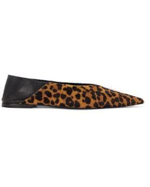 Saint Laurent Nour Slippers - Black