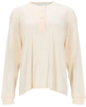 Studio Nicholson Top "Rutas Henley" - Natural
