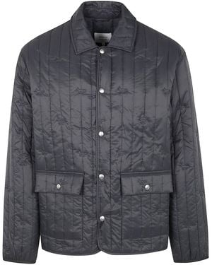 Maison Kitsuné Quilted Blouson Clothing - Grey