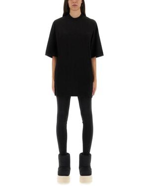 Rick Owens Tshirt Jumbo Ss T - Black
