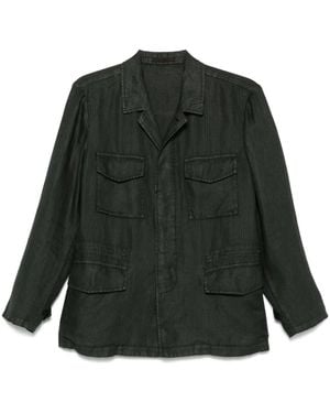 Boglioli 100% Linen Flax Jacket - Green
