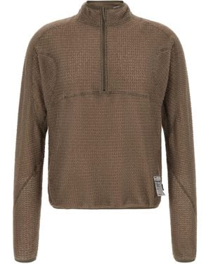 Satisfy 'Fuzzfleece Ad' Sweatshirt - Brown