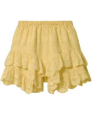 Isabel Marant Shorts "Jocadia" - Yellow