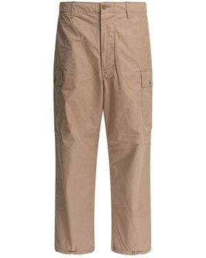 Beams Plus Cotton Pants - Natural