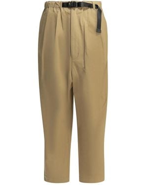 Comme des Garçons Comme Des Garçons Homme Plus Casual Pants With Buckle - Natural