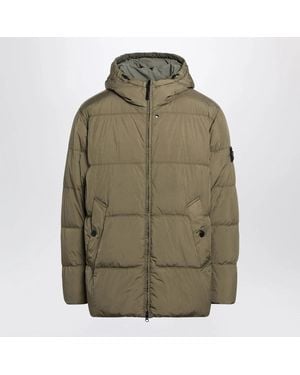 Stone Island Water-Repellent Puffer Jacket - Green