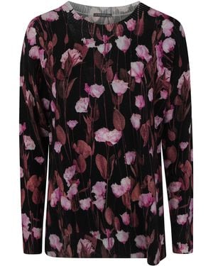 In bed with You Round Neck Squared Fit Sweater - Multicolor