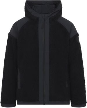 Canada Goose Alberini Reversible Fleece Bomber - Black