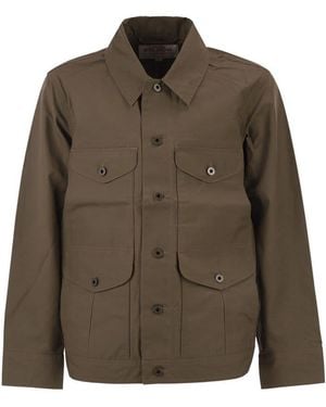 Filson Cotton Field Jacket With Utility Pockets - Brown