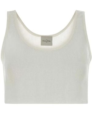 LeKasha Cropped Top - White