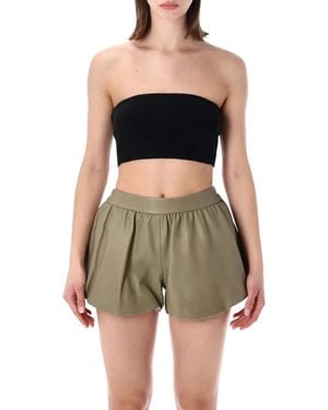 Frankie Shop Elsie Knit Tube Top - Green