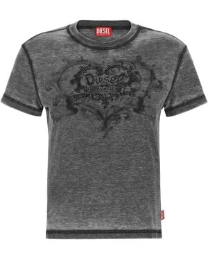 DIESEL 'T-Ila-Aa1' T-Shirt - Gray